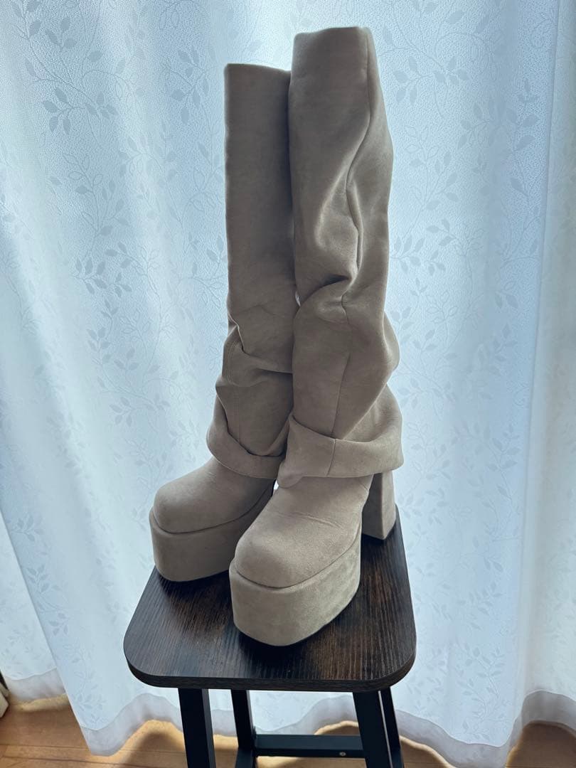 EMODA ルーズフレアカバーフィットブーツS