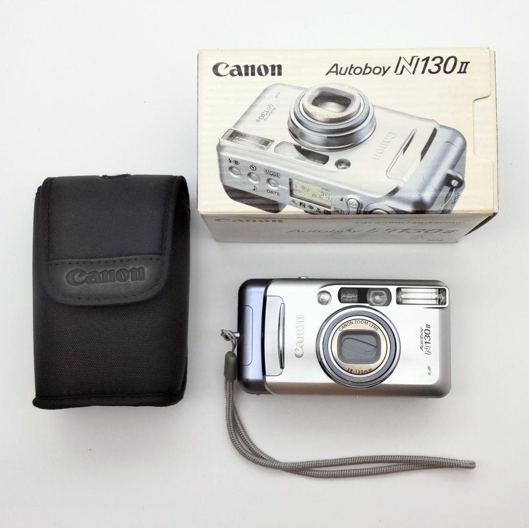 完動品◆極美品【付属品多数◆澄んだ写り】Canon Autoboy N130Ⅱ