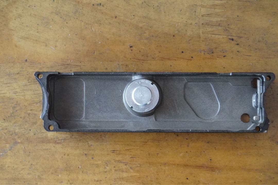 ニコンFモータードライブ用底板（シーソーレバー付き）　美品