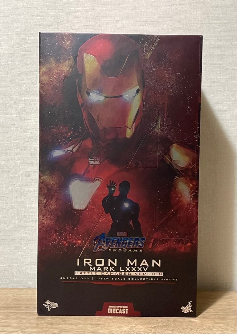ホットトイズ アイアンマン マーク85 バトルダメージ版　腕破損　HOTTOYS