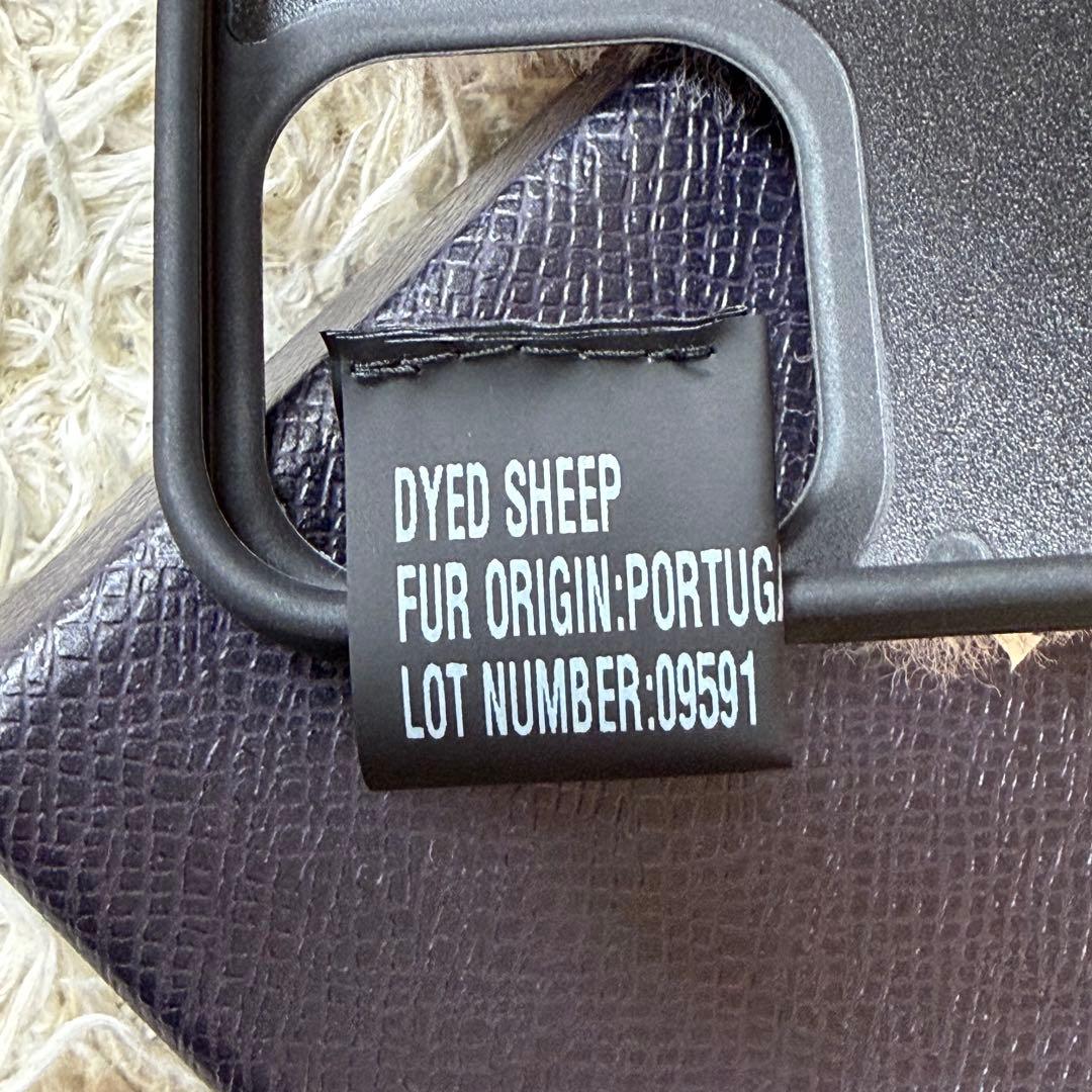 ☆未使用級☆PRADA プラダ　iPhoneケース　13Pro　ファー　ピンク