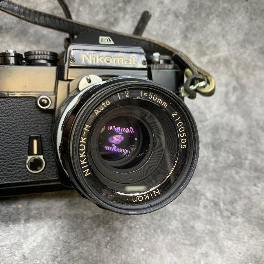 J159\" 現状品 Nikomat EL フィルムカメラ 一眼レフカメラ