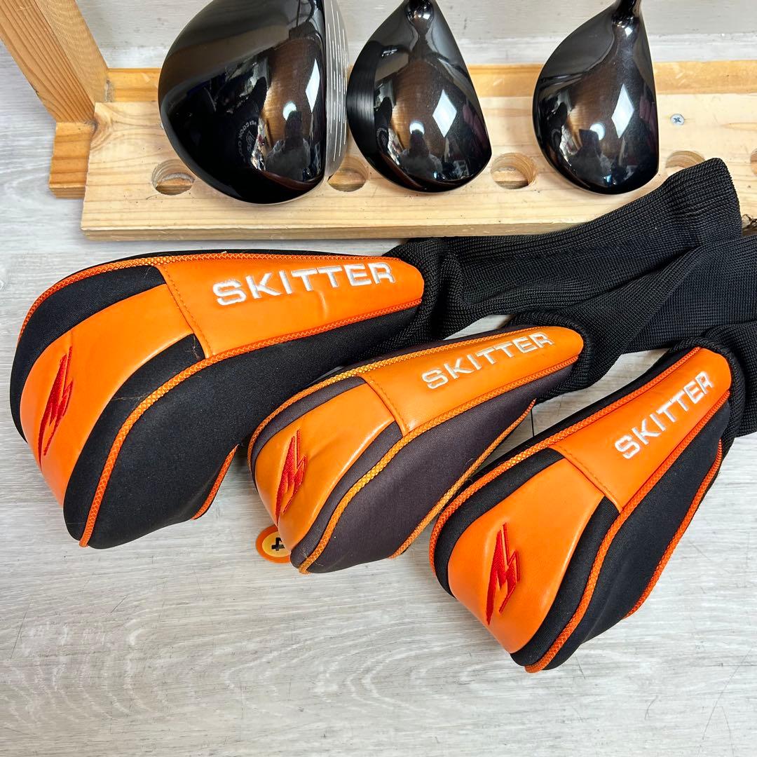 【メンズ右】スキッター　ドライバー　ウッド1.4.7番　R4 激しなり！　希少