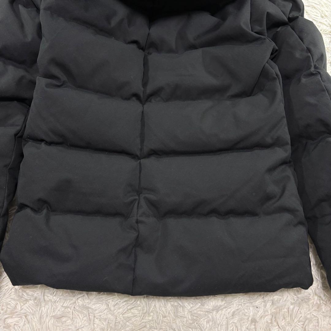 R2D2様洗える】PYRENEX BELFORT ダウンジャケット ブラック S