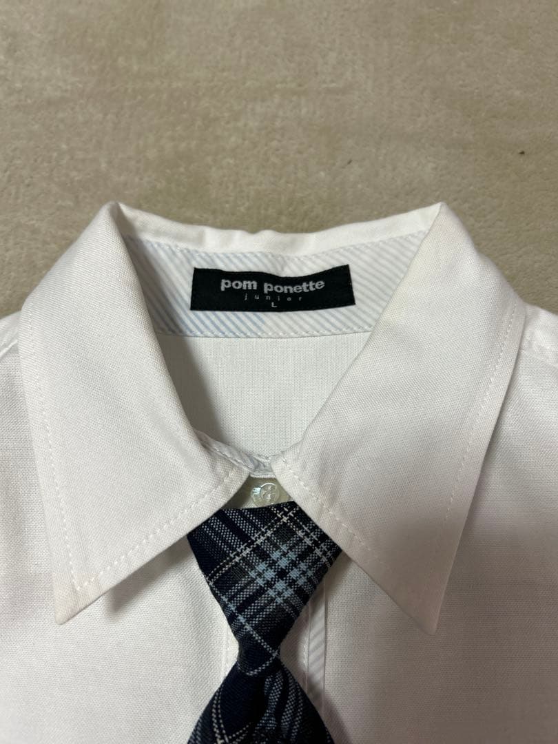 pom polenta 卒業式　入学式　発表会　受験　制服風ブレザー5点セット！