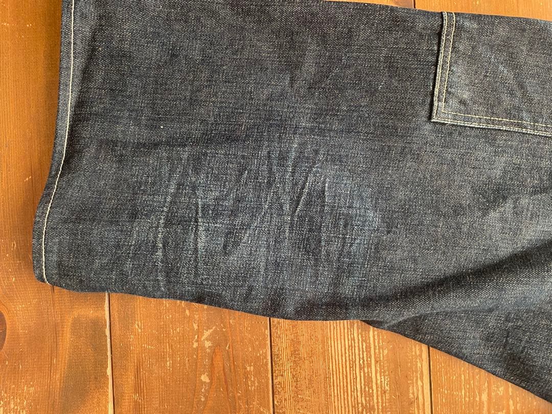 ★希少★EVISU エヴィス カンガルー デニムオーバーオール 34 納品書あり