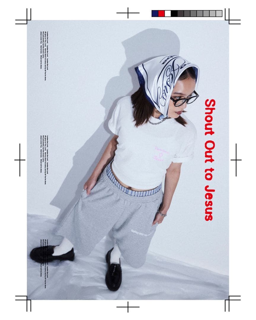 KviBaba Shout Out to Jesus ハーフパンツ 新品未開封