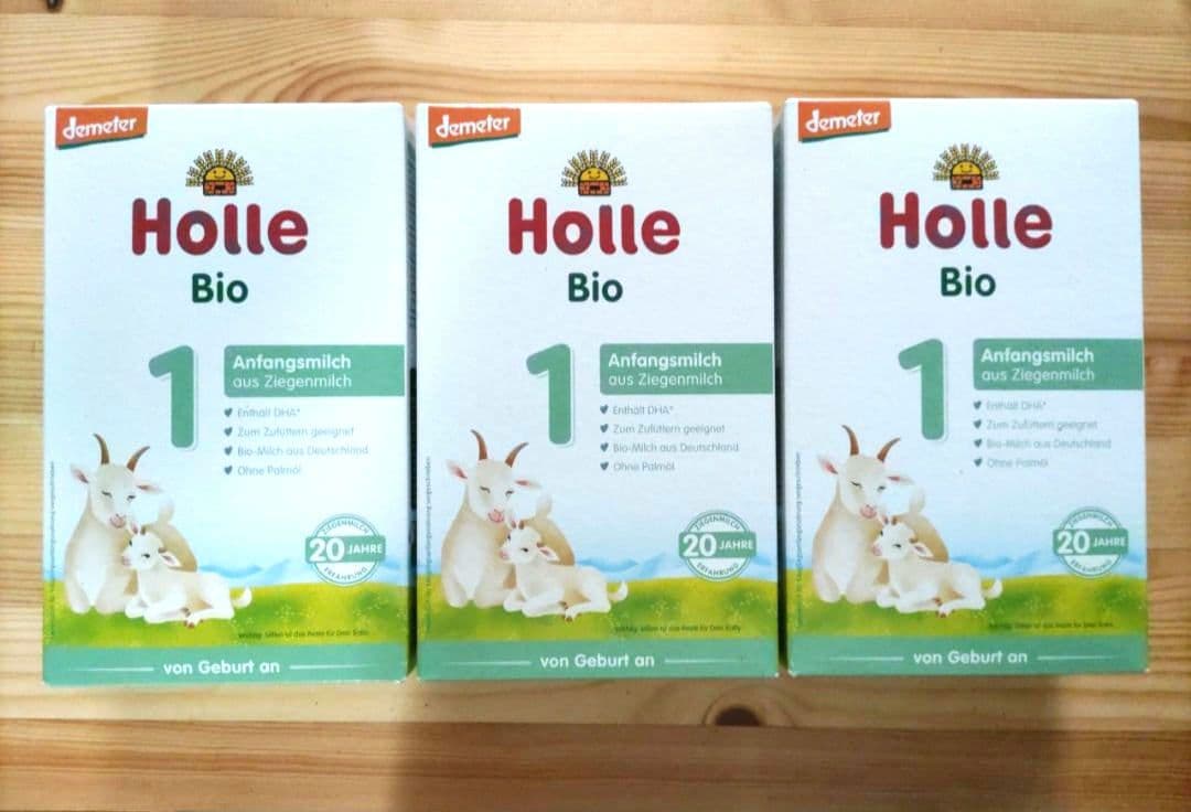 Holle ホレ ヤギミルク step1 ステップ1 オーガニック やぎ粉ミルク