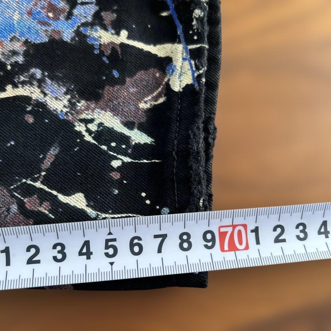 Dolce & Gabbana スプラッターデニムパンツ 52