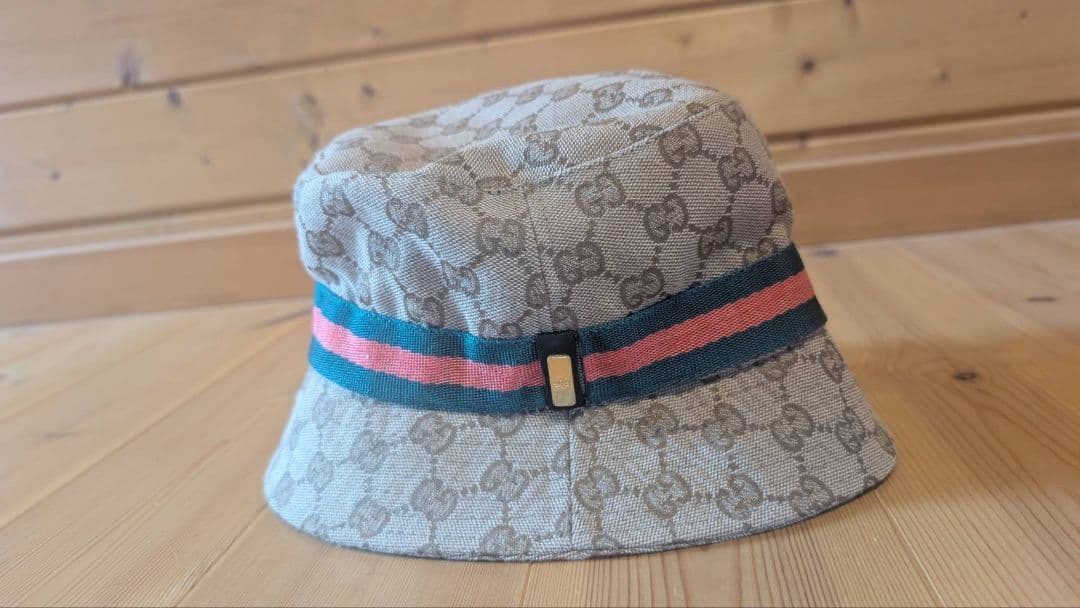 Gucci バケットハット GGパターン美品