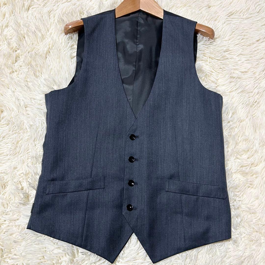 ✨未使用品級✨スーツカンパニー 3ピース スーツ セットアップ シルク混