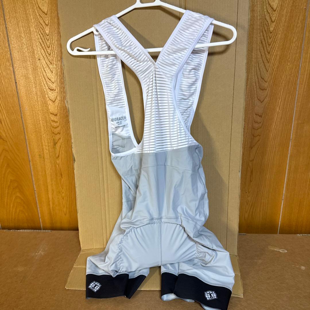 BIORACER ビブタイツ グレー　Lサイズ