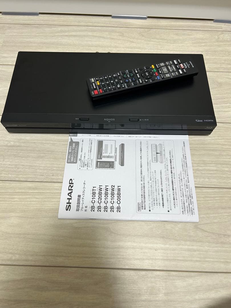 SHARP ブルーレイレコーダー 2B-C05BW1