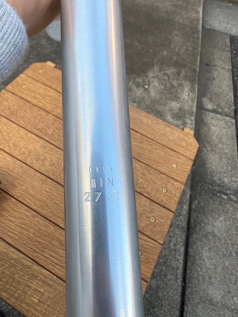 パーツ PAUL tall and handsome seatpost (silver)