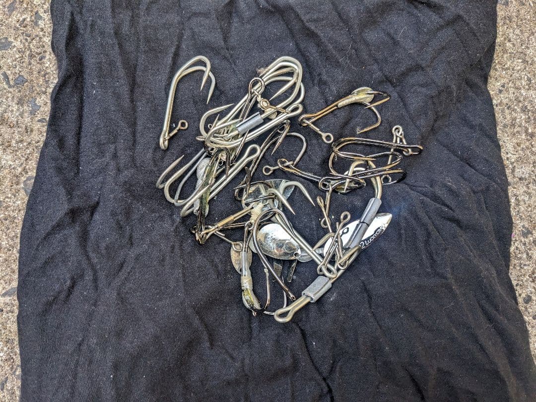 雷魚用フロッグ　大量まとめ売り　傷、汚れ有り