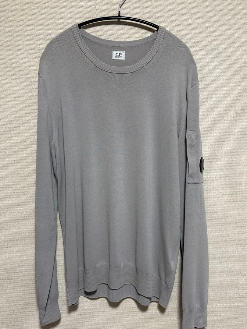 【上杉柊平】C.P. COMPANY cotton crepeknit grey
