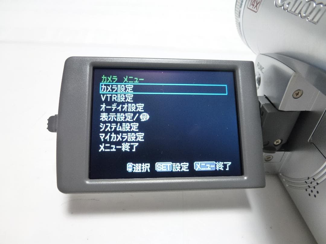 希少　大人気　動作品　キャノンビデオカメラ　DM-FV M30 　Mini DV