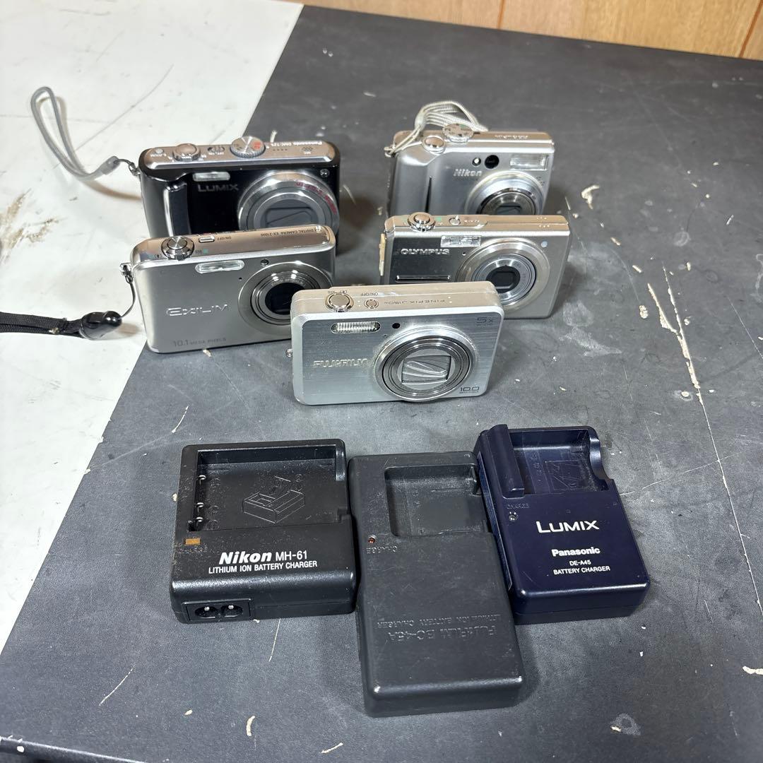 コンパクトデジタルカメラ 5台セット