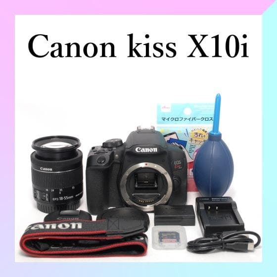 ✨超美品✨簡単操作でプロ級撮影✨Wi-Fi搭載✨Canon Kiss X10i