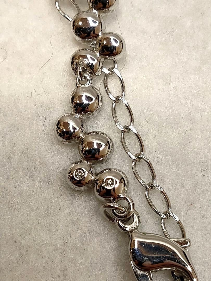 極美品　スワロフスキー Fidelity ネックレス ピアスセット　シルバー