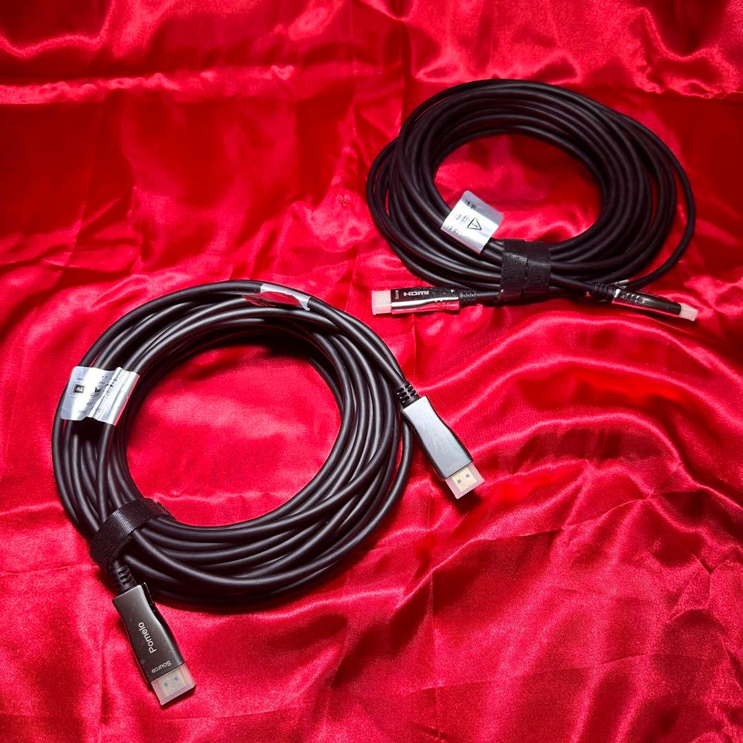 光ファイバーHDMIケーブル 10m 2本セット