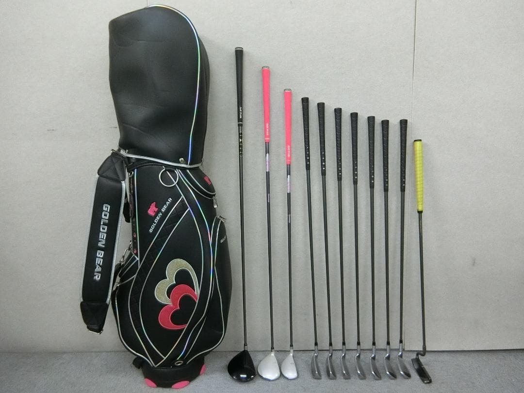 b669 初心者歓迎 プロギア 等レディースゴルフクラブ１１本セット