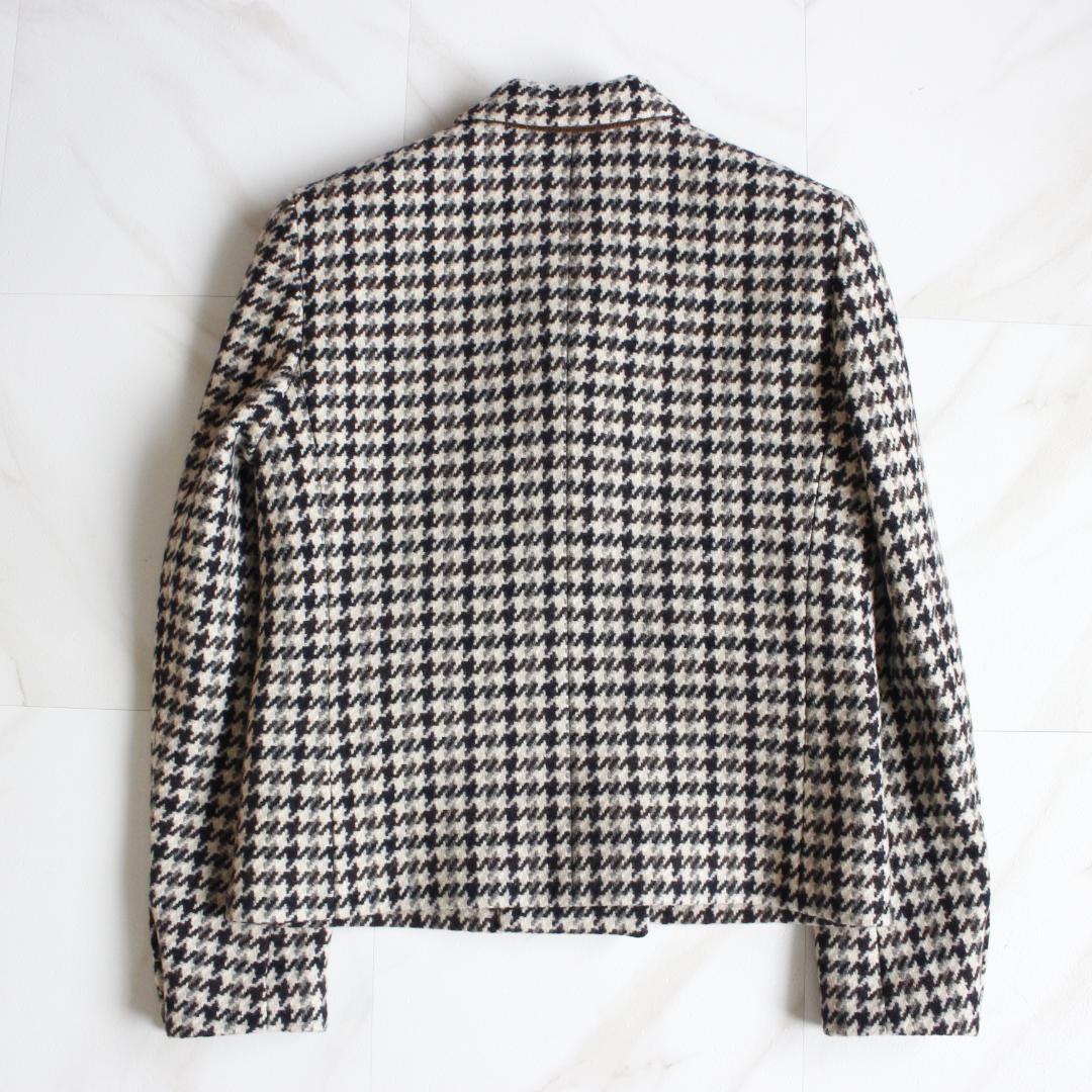 Theory Square DB JKT テーラードジャケット Sサイズ 千鳥柄