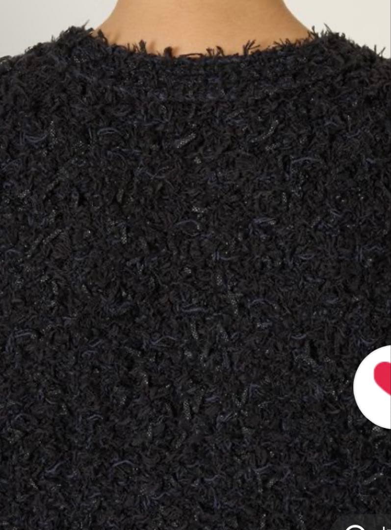 美品⭐︎ツイードニットジャケット BABYLONE バビロン⭐︎定価29,700円