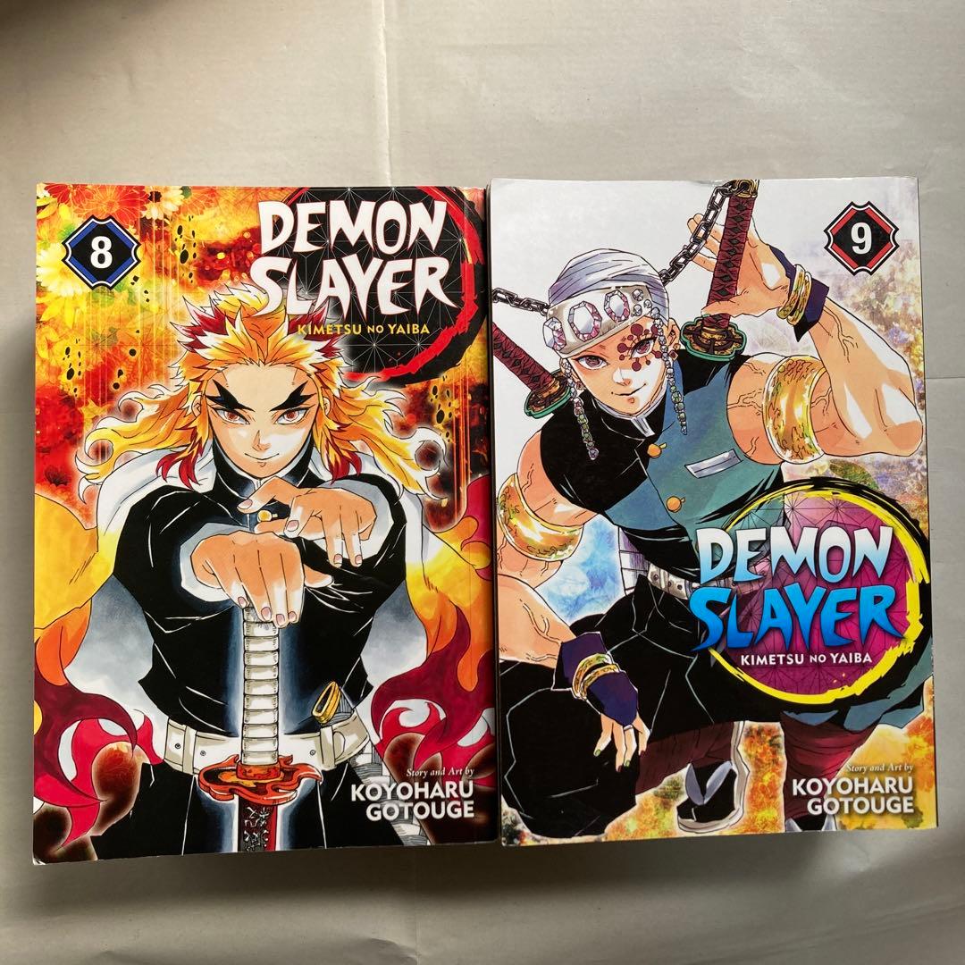 Demon Slayer Kimetsu no Yaiba 鬼滅の刃　洋書　英語
