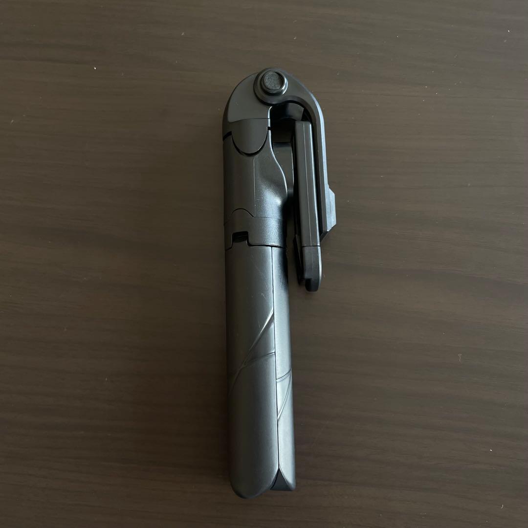 セルカ棒 自撮り棒 Bluetooth 三脚 ブラック リモート会議 遠隔