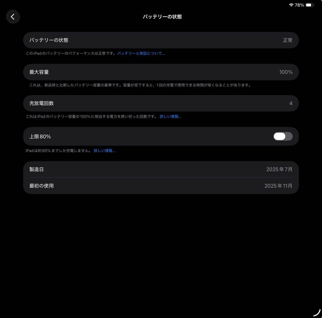 【美品】iPad Pro 13 M5 256GB AppleCare+/他付属品