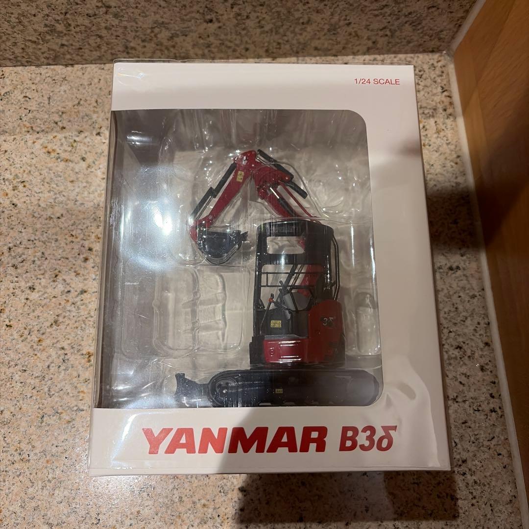 【美品】ミニチュア　YANMAR ヤンマー　B3δ(デルタ)　 1/24スケール