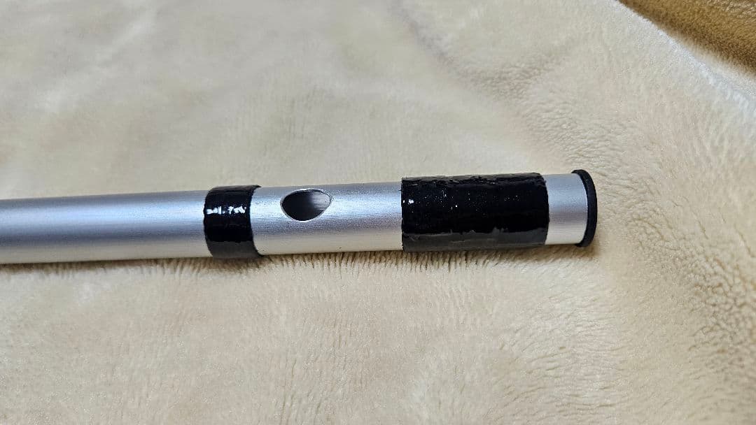 【週末特価】【黒漆】 アルミ篠笛