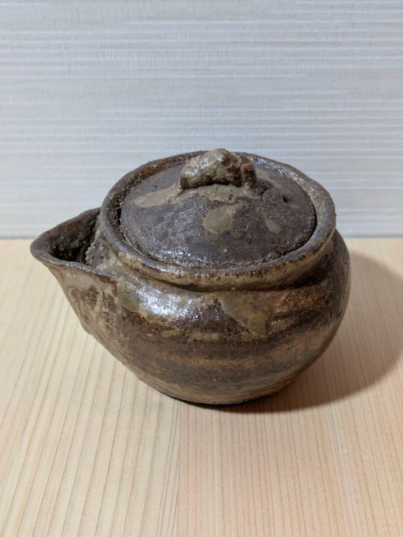 備前焼　宝瓶　煎茶道具