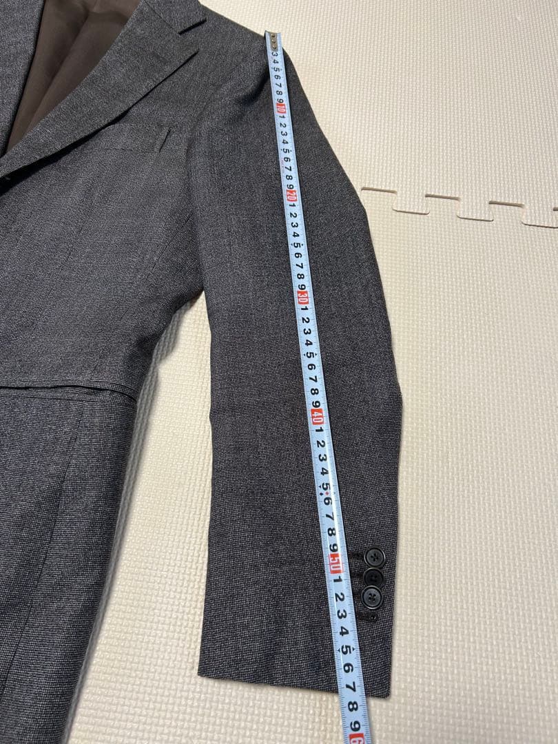 BEAMS F ビームスエフ デルフィノ生地 スーツ ブラウン 42