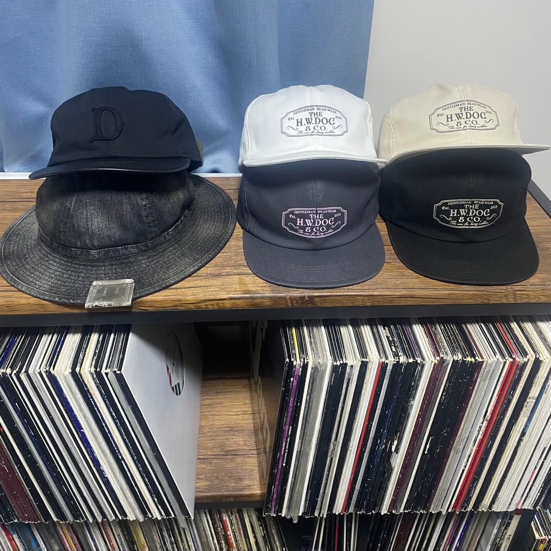 THE H.W. DOG & CO/トラッカーキャップ　ブラック
