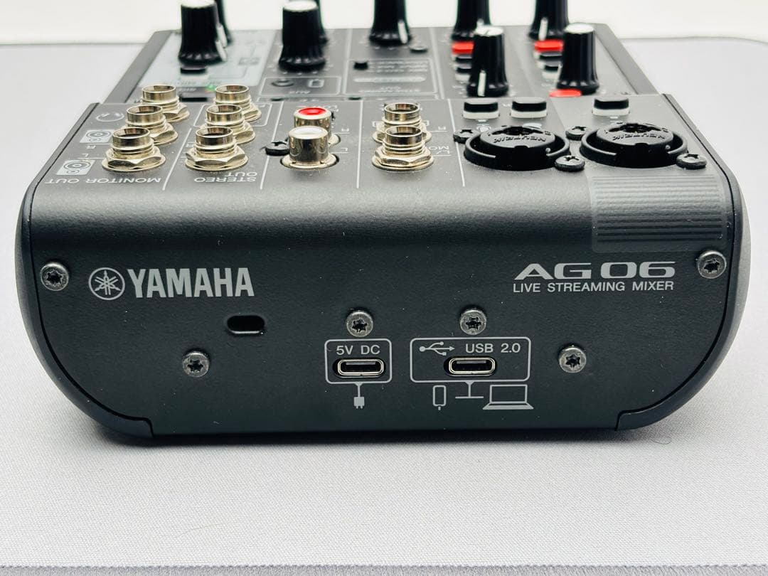 ヤマハ　オーディオインターフェース　AG06MK2