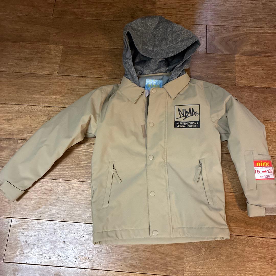 美品　未使用　NIMA スキーウエア　上下　130