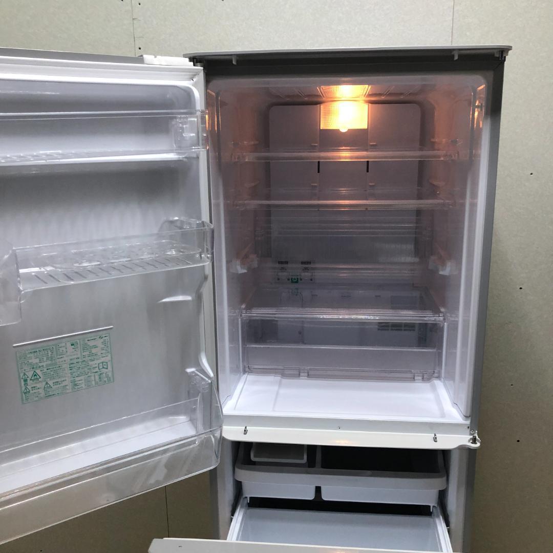 送料無料 シャープ冷蔵庫 SJ‑W351C‑S “どっちもドア”　75015-1