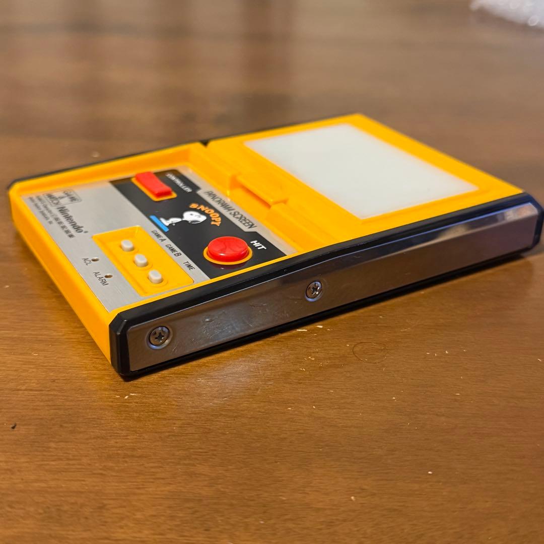 g*5様 美品動作品★任天堂 ゲームウォッチ パノラマスクリーン スヌーピー