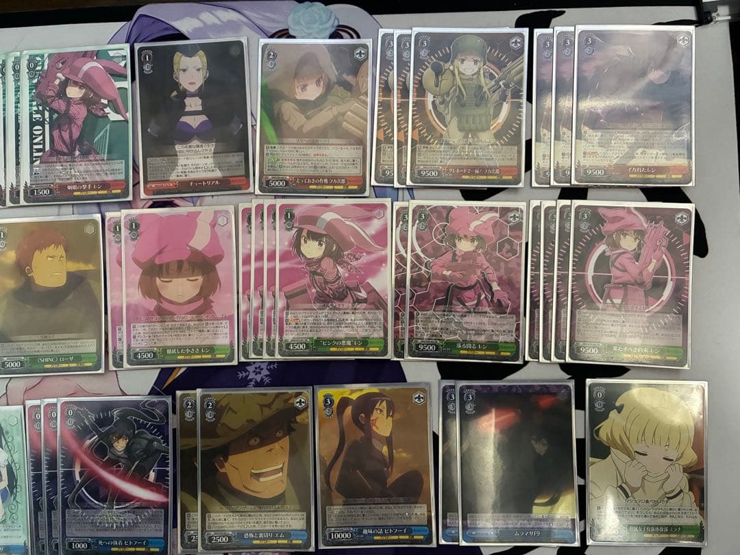 ヴァイスシュヴァルツ ガンゲイルオンライン　デッキ