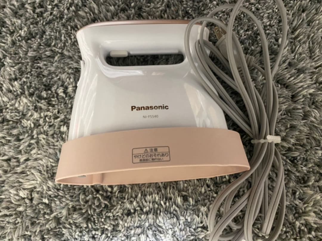 Panasonic 衣類スチーマー ピンクゴールド調 NI-FS540-PN