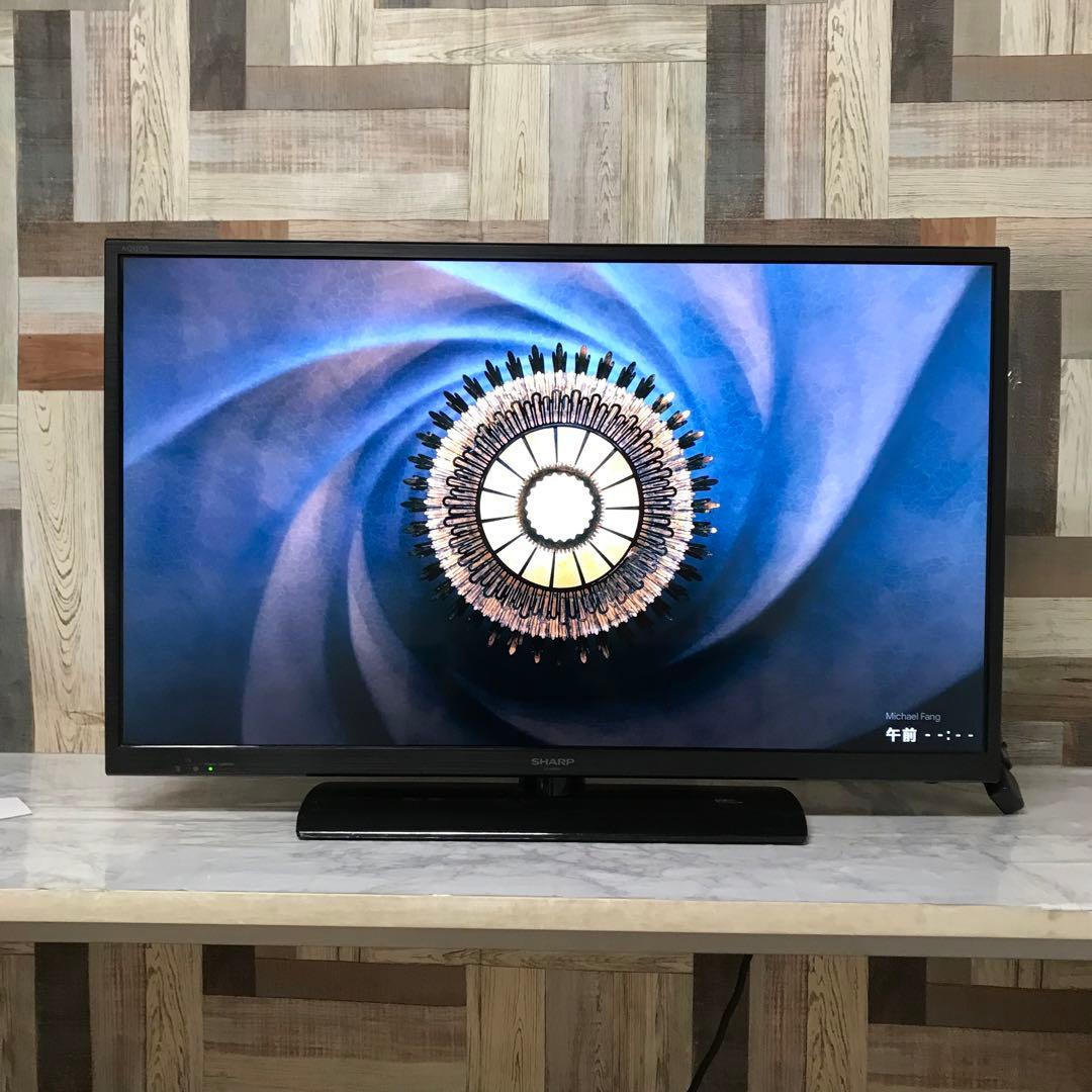 再日受渡❣️全国送料込シャープAQUOS40型液晶テレビ外付けHDD録画対応