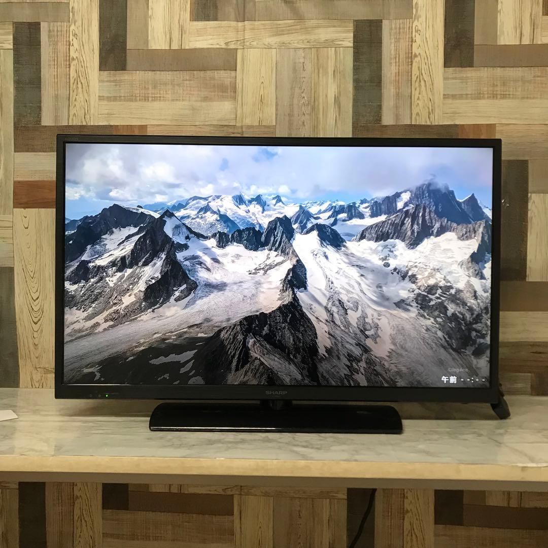 再日受渡❣️全国送料込シャープAQUOS40型液晶テレビ外付けHDD録画対応