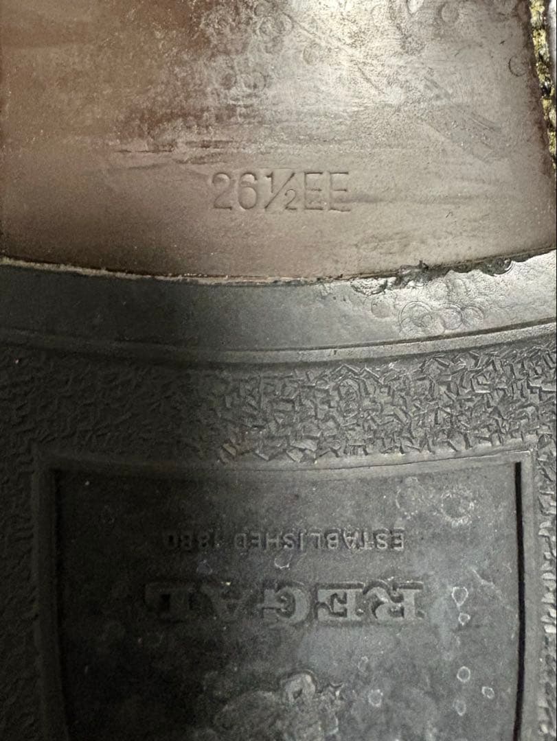 リーガル　２５０４　プレーントゥ　26.5㎝