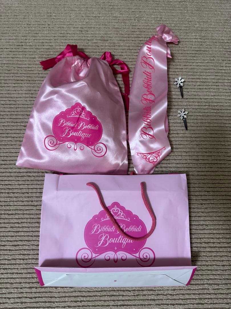 ビビディバビディブティック エルサ ドレス 120 シューズ 18cm