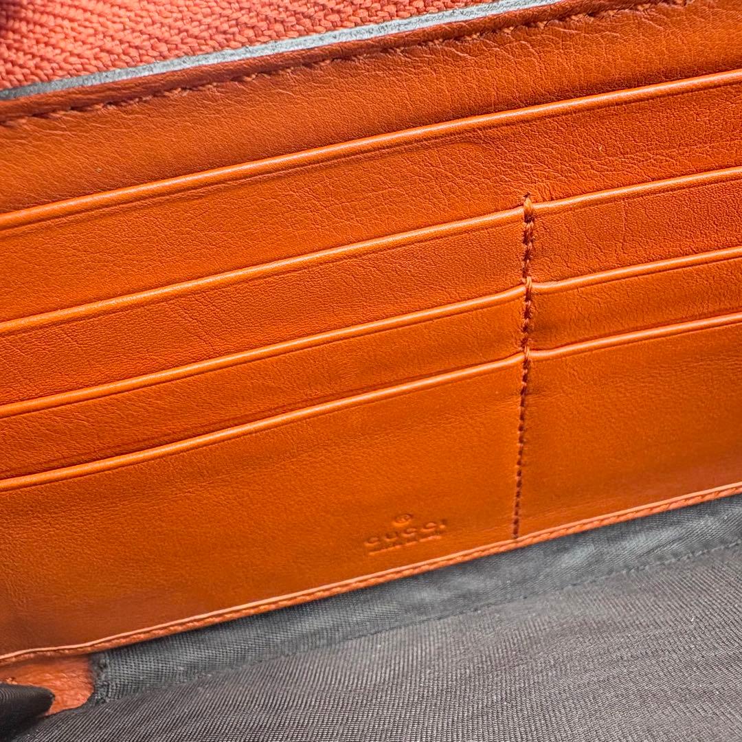 hamyon 　GUCCI グッチ 長財布 グッチシマ 323397