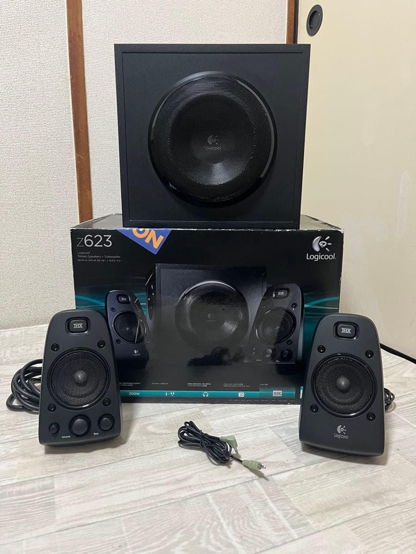 Logicool 2.1スピーカー Z623 ブラック