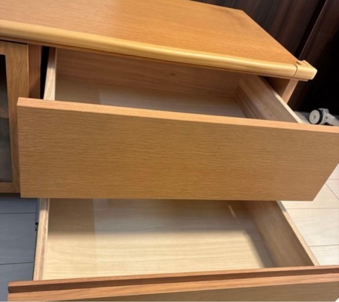 無印良品 テレビボード テレビ台 110cm 奥行40cm 廃盤品