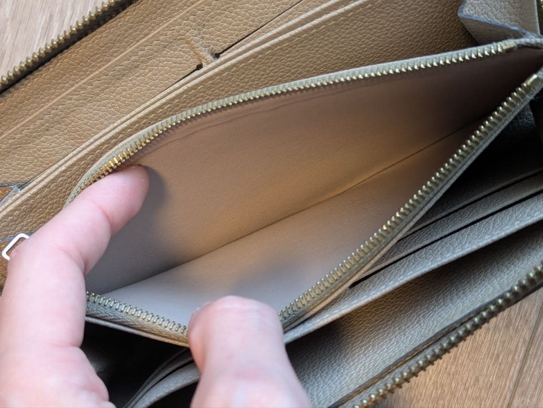 ルイヴィトン モノグラム ジッピーウォレット アンプラント M69034